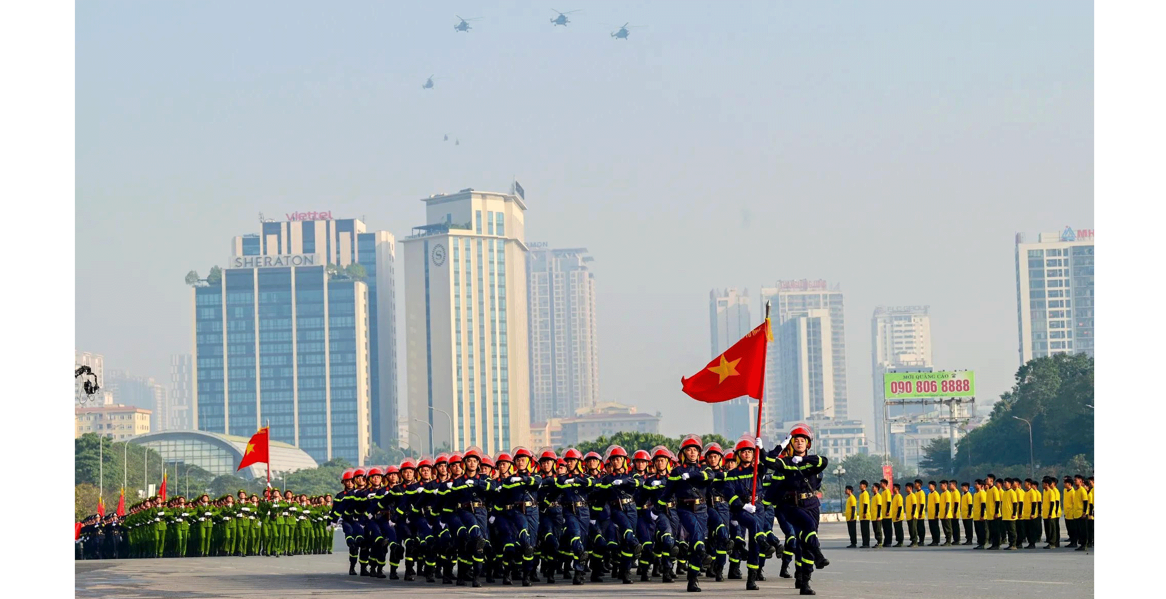 Forces on high alert to safeguard 14th National Party Congress