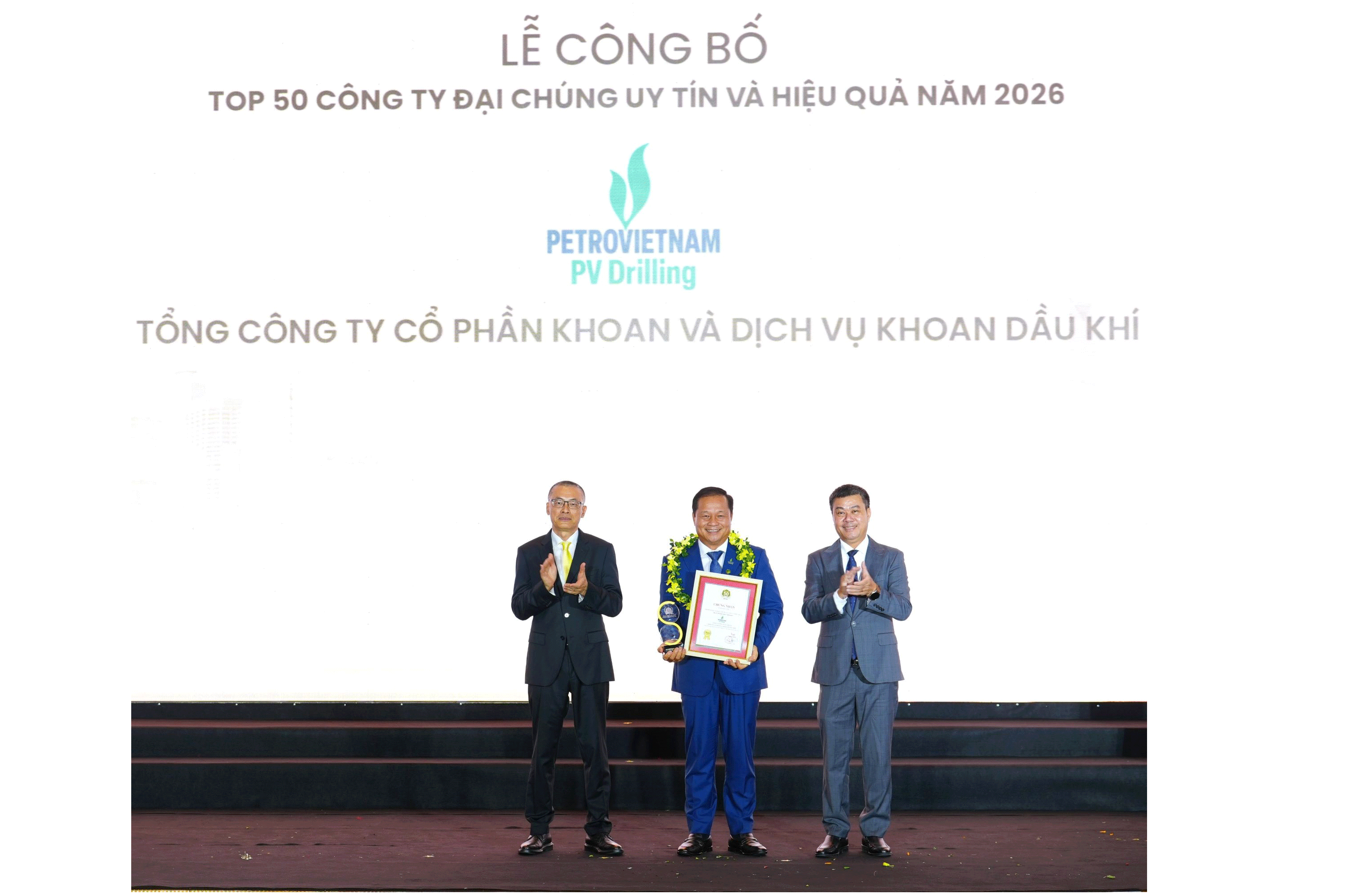 PV Drilling named among Vietnam's 50 most reputable public companies