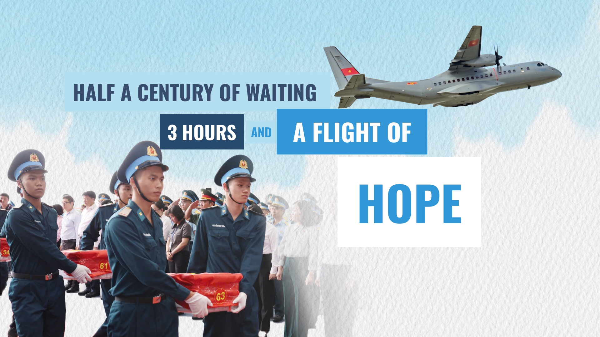 Half a century of waiting, 3 hours, and flight of hope