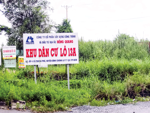 Điểm mặt những dự án “rùa bò“: Khu dân cư 10 năm vẫn là bãi cỏ ảnh 2
