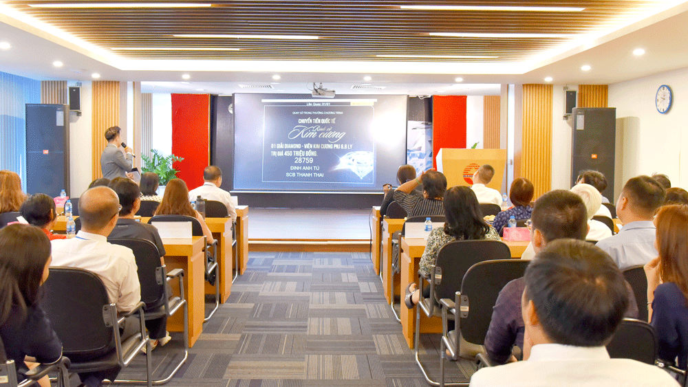 Thông qua hình thức quay số điện tử, SCB đã tìm ra các khách hàng  may mắn nhất chương trình