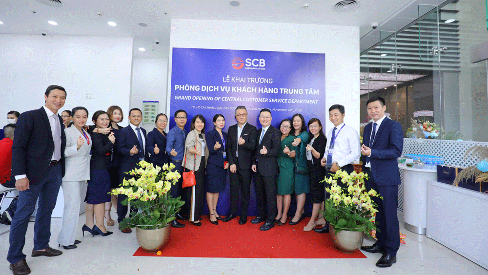 SCB khai trương phòng dịch vụ khách hàng trung tâm ảnh 1