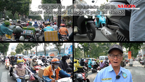 Giao thông TPHCM vốn quá tải lại thêm trầm trọng sau Nghị định 168 có hiệu lực 