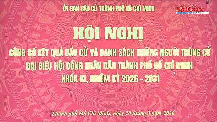 Công bố danh sách 125 người trúng cử đại biểu HĐND TPHCM khóa XI