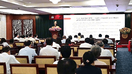 Hơn 7.000 đại biểu dự hội nghị quán triệt, triển khai thực hiện Nghị quyết Đại hội XIV của Đảng