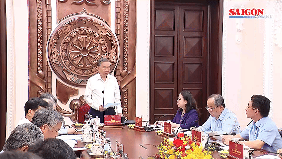 Tổng Bí thư, Chủ tịch nước Tô Lâm làm việc với Văn phòng Chủ tịch nước