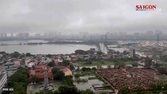 Nhiều nơi tiếp tục có mưa rào, nhiệt độ giảm