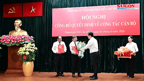 Thành ủy TPHCM luân chuyển lãnh đạo một số phường