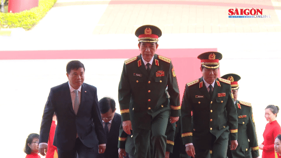 Đại tướng Phan Văn Giang dự kỷ niệm 80 năm Ngày truyền thống Học viện Lục quân