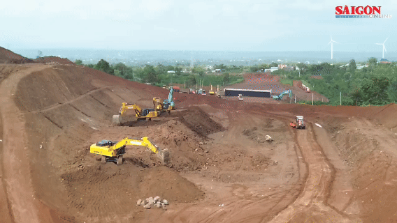Giữ mạch thi công Cao tốc Quy Nhơn - Pleiku trong mùa mưa