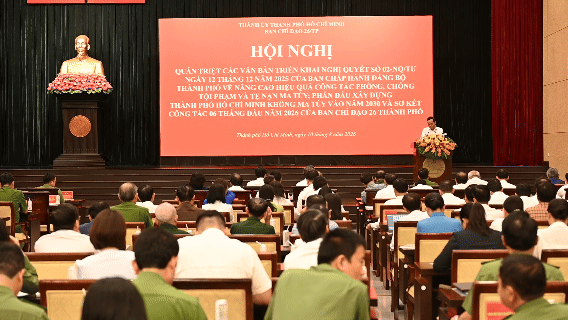 Bí thư Thành ủy TPHCM Trần Lưu Quang: Lập “bản đồ tình hình ma túy” đến từng xã, phường, đặc khu