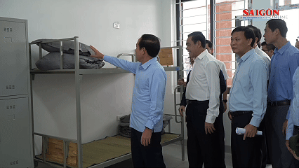 Phó Thủ tướng Lê Tiến Châu kiểm tra tiến độ xây dựng Trường Phổ thông nội trú liên cấp tại Nghệ An