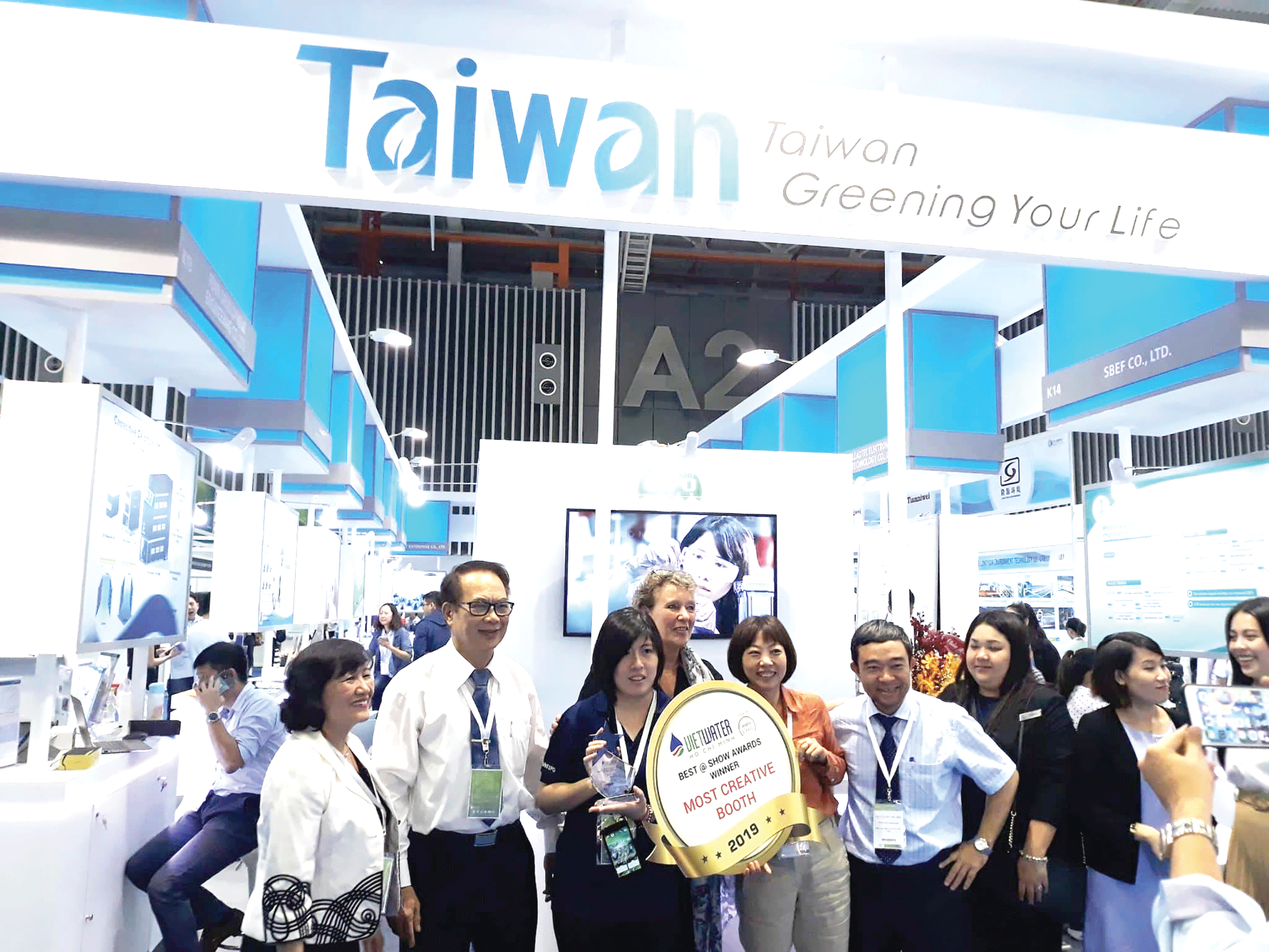 “Công nghệ xanh” của Đài Loan ở Vietwater 2019