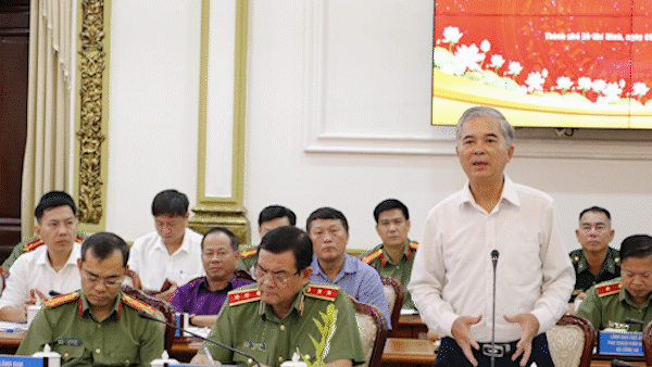Ban Chỉ đạo phòng chống khủng bố Quốc gia làm việc với TPHCM