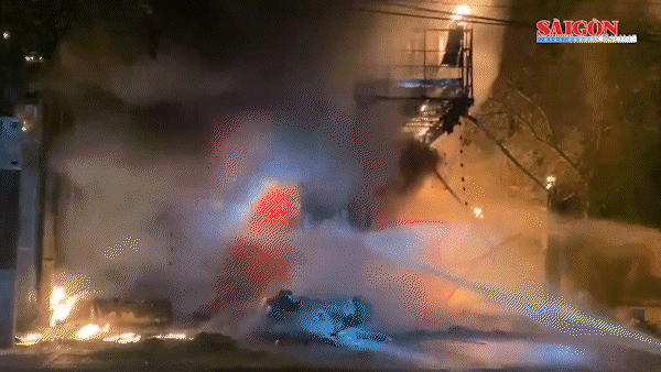 Cháy cơ sở kinh doanh dịch vụ giải khát ở Hà Tĩnh