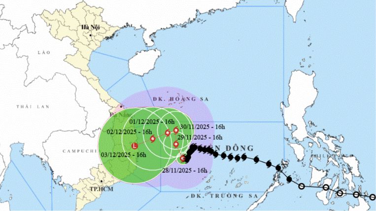 Khẩn trương ứng phó bão số 15 và áp thấp nhiệt đới
