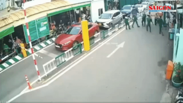 Làm rõ 2 người đàn ông đi xe ngược chiều, đánh nhân viên phà Cát Lái