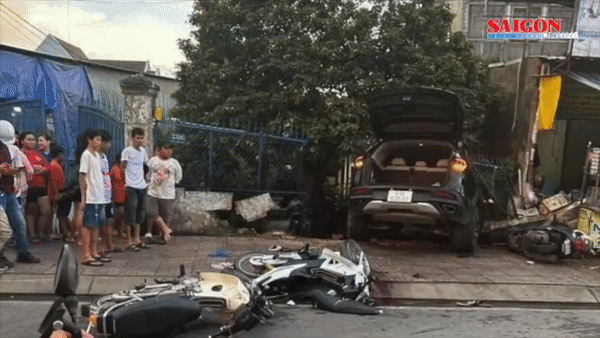 Hiện trường vụ tai nạn 