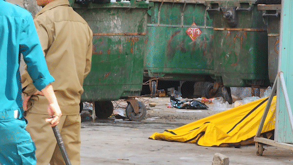 Hiện trường nơi phát hiện vụ việc