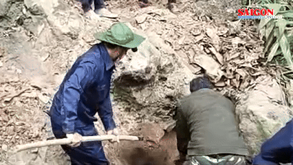Đội Quy tập hài cốt liệt sĩ tỉnh Hà Tĩnh nỗ lực tìm kiếm, quy tập hài cốt liệt sĩ hy sinh tại Lào 