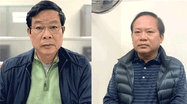 Biệt phái 3 kiểm sát viên cao cấp tới phiên tòa xét xử 2 cựu bộ trưởng