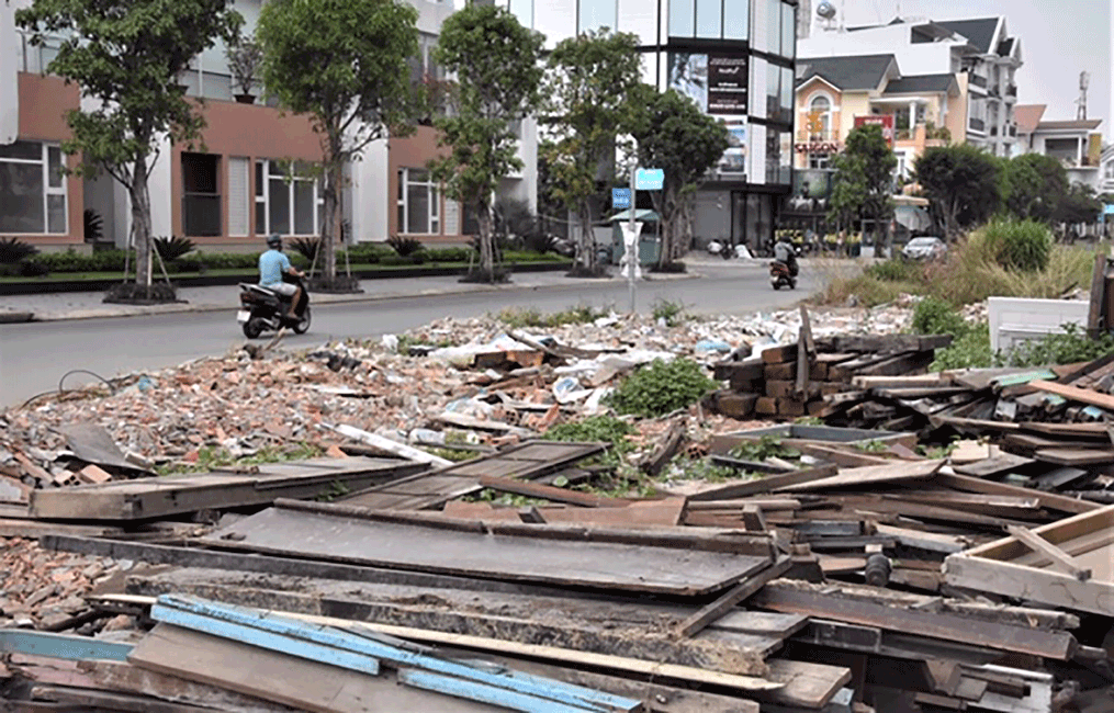 Rác xây dựng, rác cồng kềnh “ra phố”