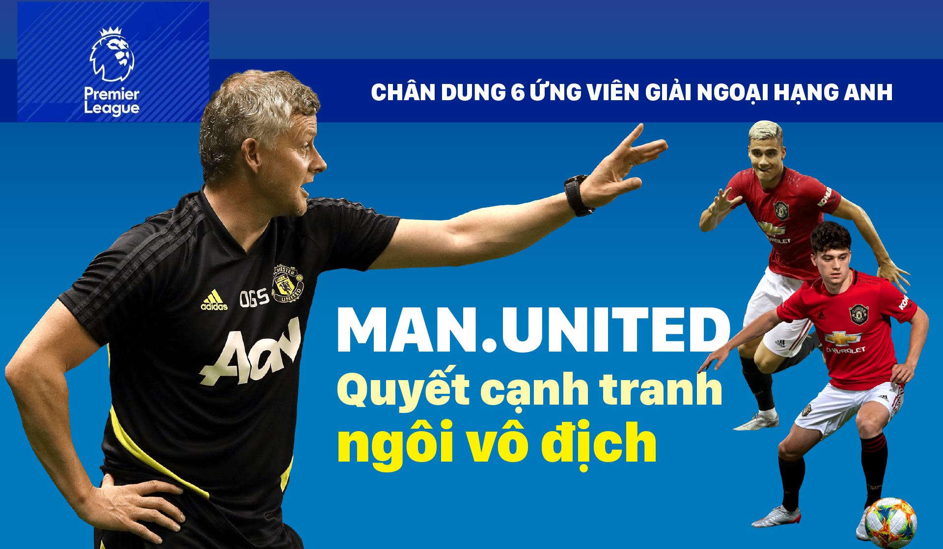 MANCHESTER UNITED - quyết cạnh tranh ngôi vô địch