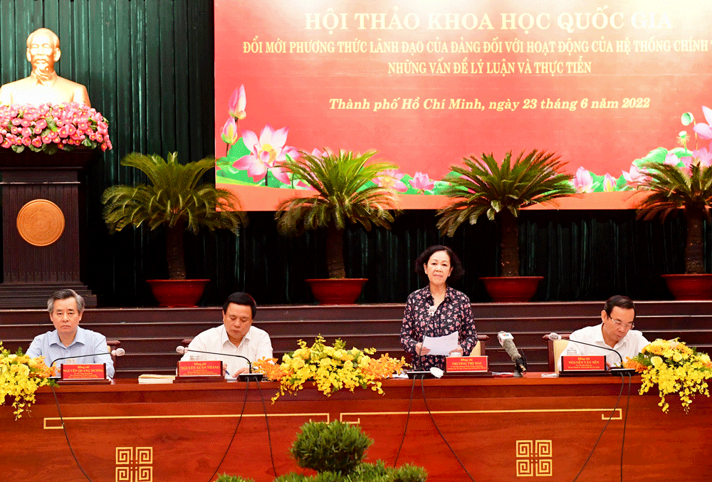 Trưởng Ban Tổ chức Trung ương: Không đổi mới có khi cản trở phát triển ảnh 2