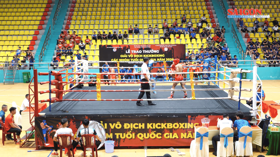420 VĐV tranh tài tại Giải vô địch Kickboxing các nhóm tuổi quốc gia 2026