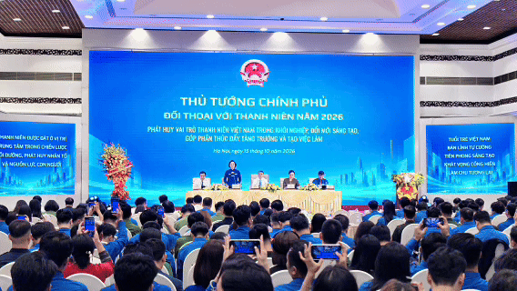 Thủ tướng: Tạo mọi điều kiện thuận lợi nhất để thanh niên hiện thực hóa khát vọng, ước mơ