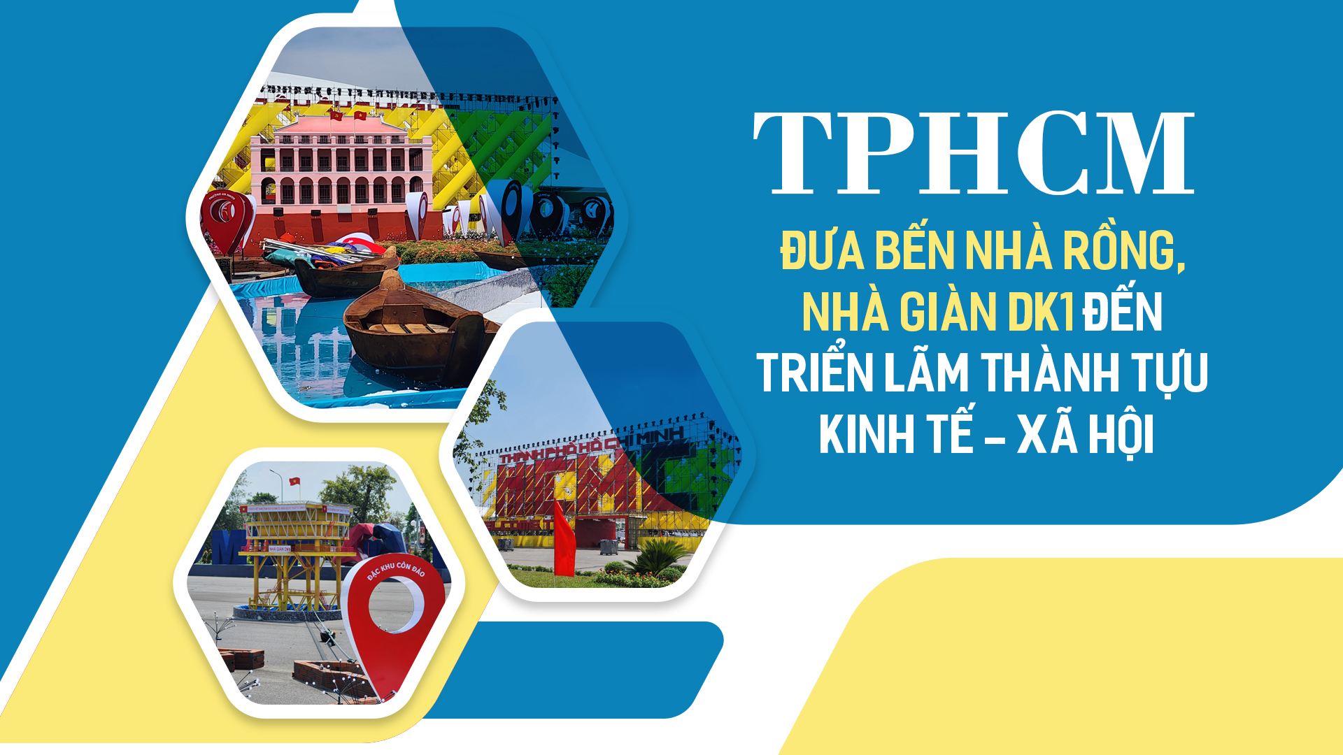 Khu vực của TPHCM nổi bật ấn tượng tại triển lãm