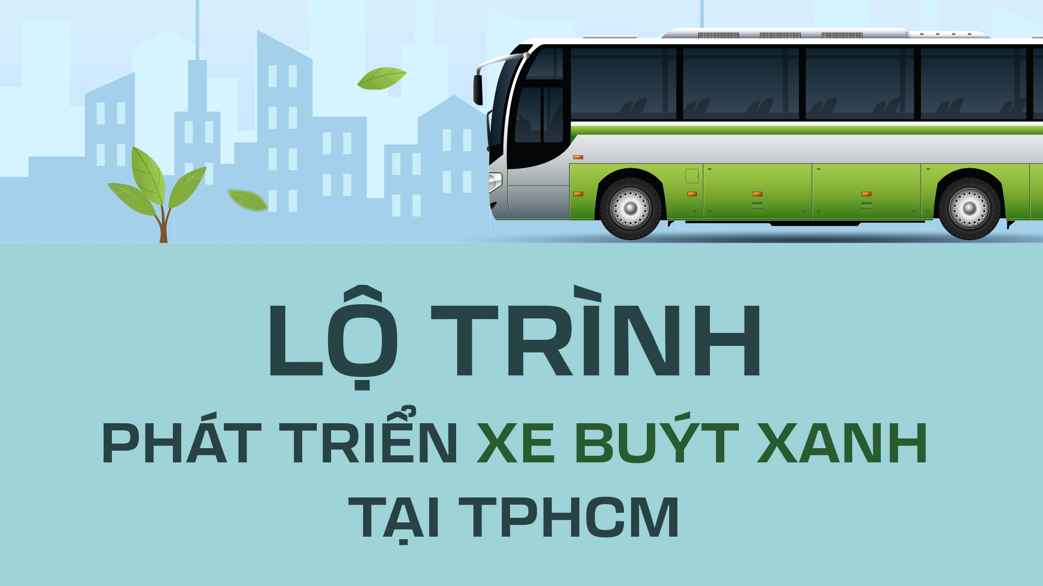 Lộ trình phát triển xe buýt xanh tại TPHCM
