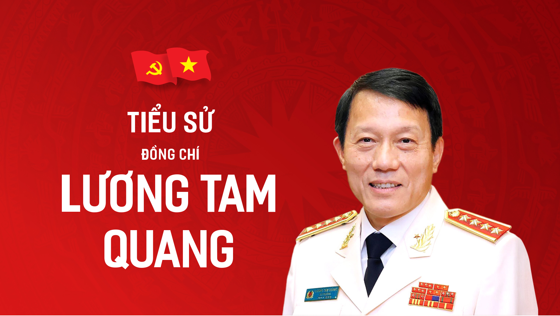 Tiểu sử đồng chí Lương Tam Quang 