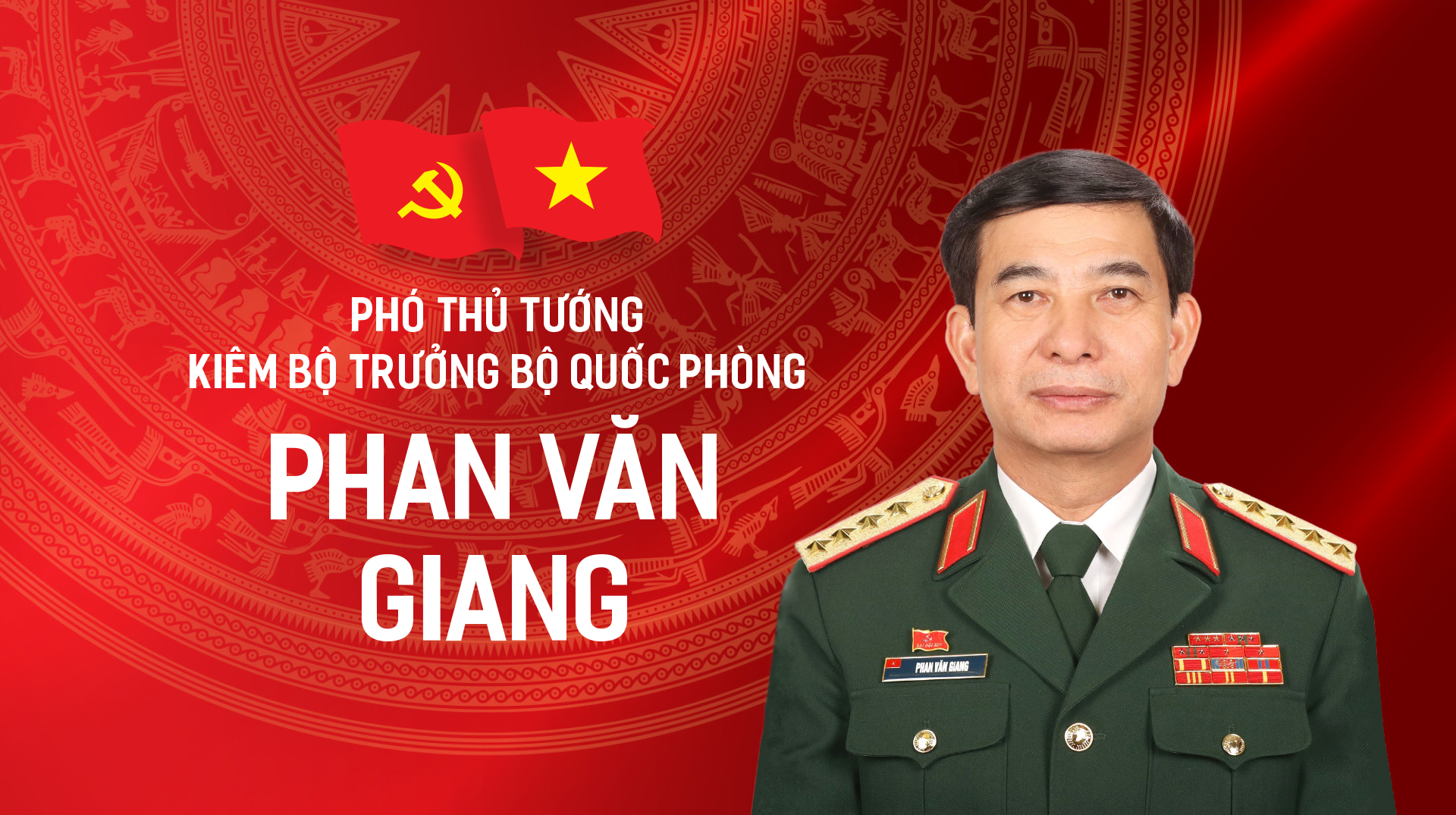 Tiểu sử tóm tắt của Phó Thủ tướng kiêm Bộ trưởng Bộ Quốc phòng Phan Văn Giang