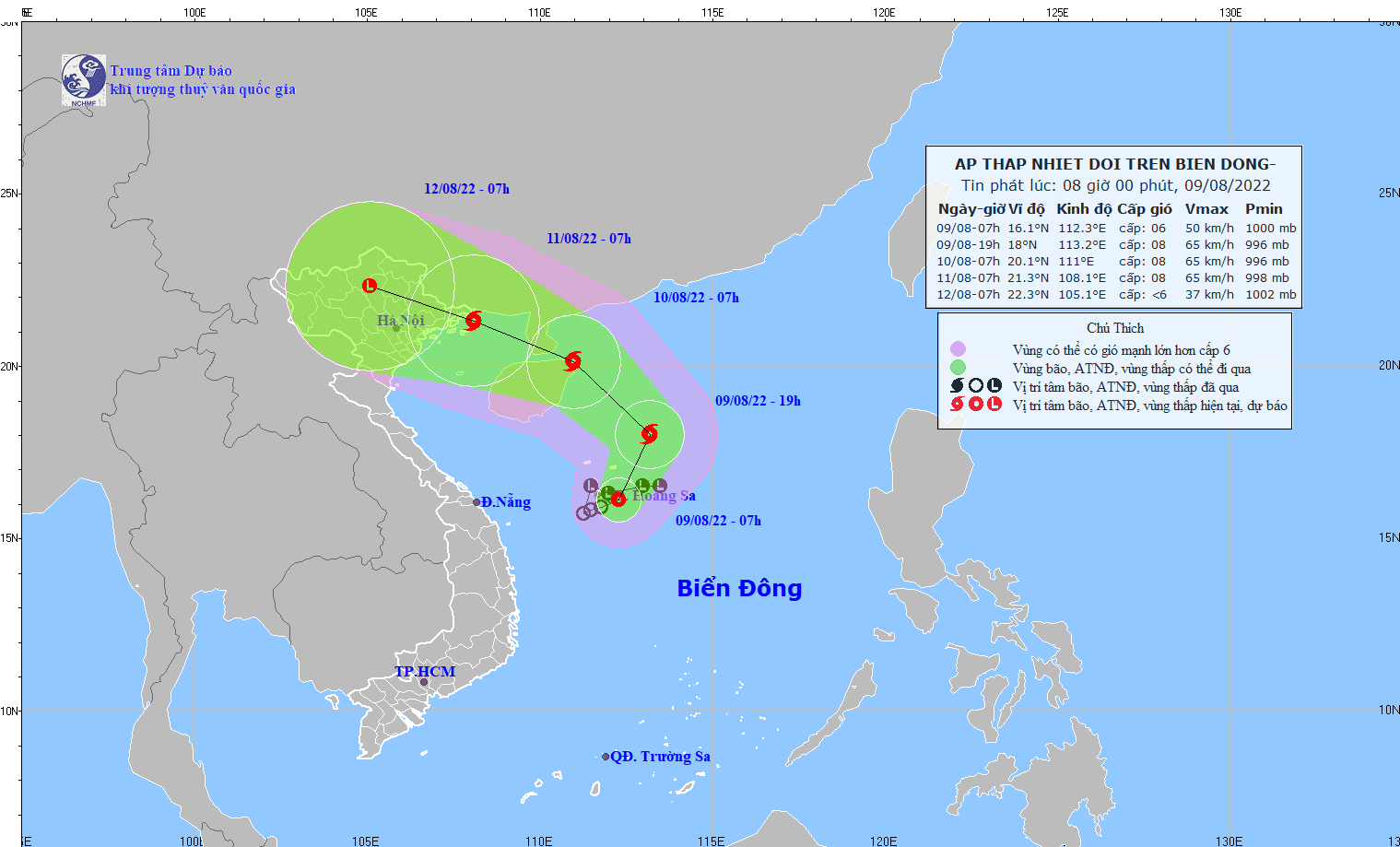 Localities urgently prepare to respond to strengthening tropical depression ảnh 2