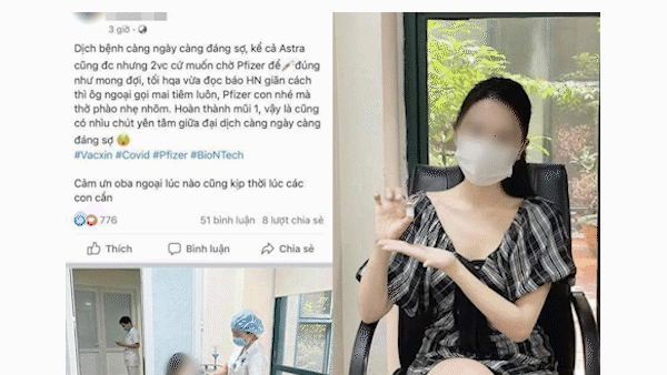 Huu Nghi Hospital asked to explain case of boasting about Pfizer vaccination