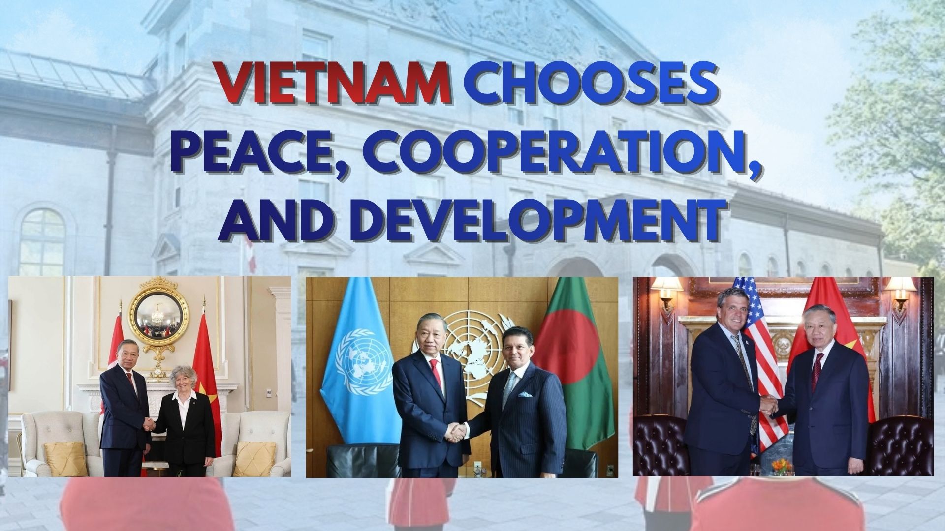 Vietnam chooses peace, cooperation, and development
