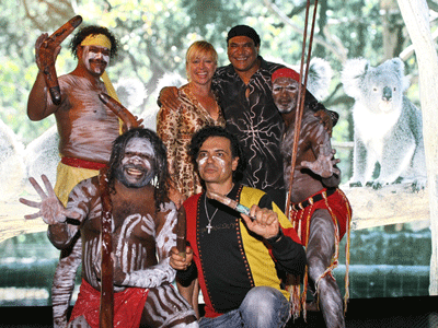 One of Australia’s leading indigenous dance groups “Descendance” ( Photo: Courtesy of Australia's Consulate)