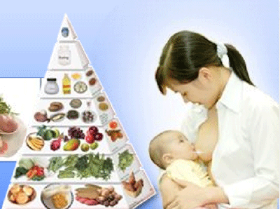 Suggested nutritious food pyramid that must be consumed for good health