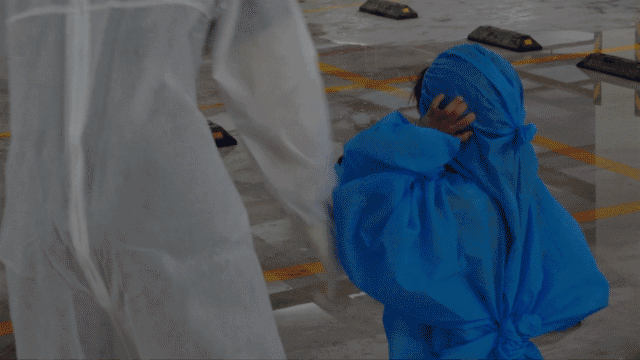 Closer look at a field hospital for Covid-19 inpatients