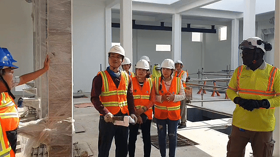 Tham quan nhà máy xử lý nước thải lớn nhất TPHCM