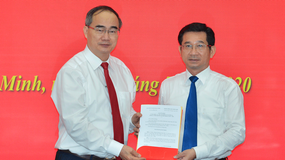 Đồng chí Dương Ngọc Hải làm Chủ nhiệm Ủy ban Kiểm tra Thành ủy TPHCM ảnh 1