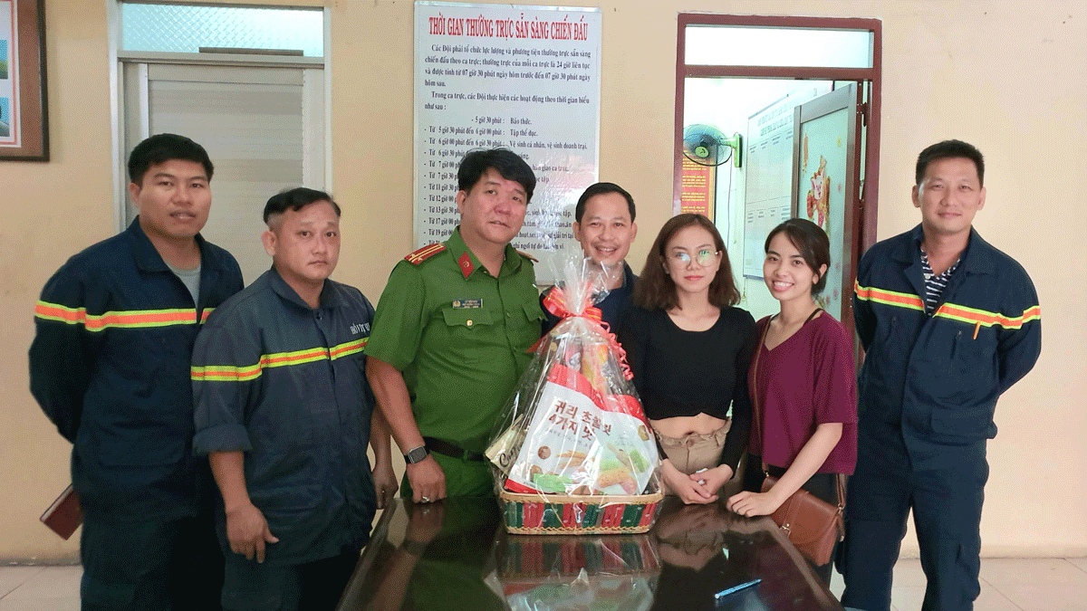 Nạn nhân vụ cháy cảm ơn lực lượng cứu hộ