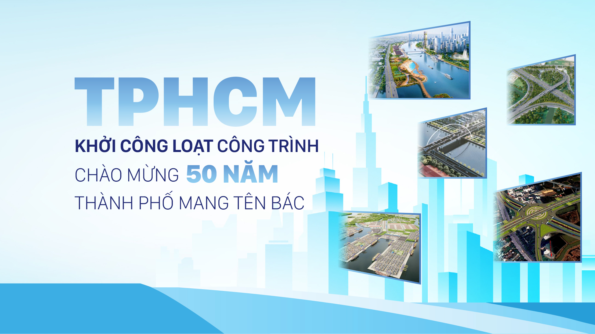 Loạt công trình chào mừng 50 năm thành phố mang tên Bác