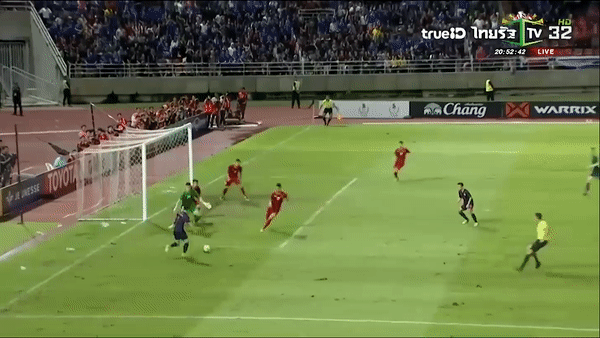 Thái Lan - Việt Nam 0-0: Văn Toàn, Công Phượng, Văn Thanh bỏ lỡ cơ hội, Văn Lâm xuất thần cứu thua