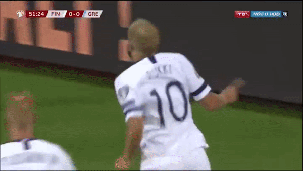 Phần Lan - Hy Lạp 1-0: Teemu Pukki ghi bàn duy nhất, Phần Lan xếp nhì bảng J