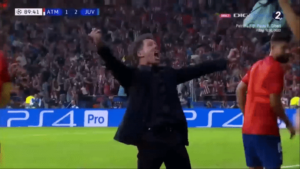 Atletico Madrid - Juventus 2-2: Cuadrado, Matuidi lập công, Savic, Herrera gỡ hòa, Simeone níu Sarri