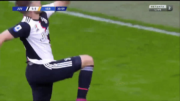 Juventus - Hellas Verona 2-1: Ronaldo, Dybala, Ramsey, Cuadrado tung hoành, HLV Sarri giành 3 điểm