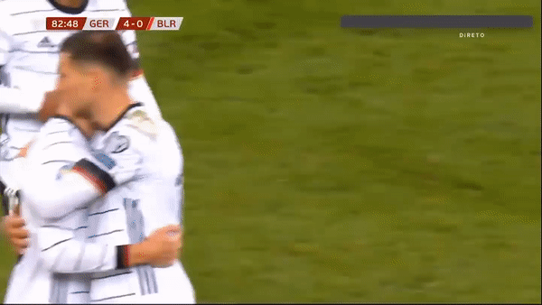 Đức - Belarus 4-0:Ginter mở tỷ số, Goretzka tỏa sáng, Kroos cú đúp, HLV Joachim Low giành vé vào VCK