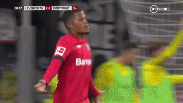 Leverkusen - Dortmund 4-3: Rượt đuổi 7 bàn kịch tính, Volland, Bailey, Bender hạ Dortmund
